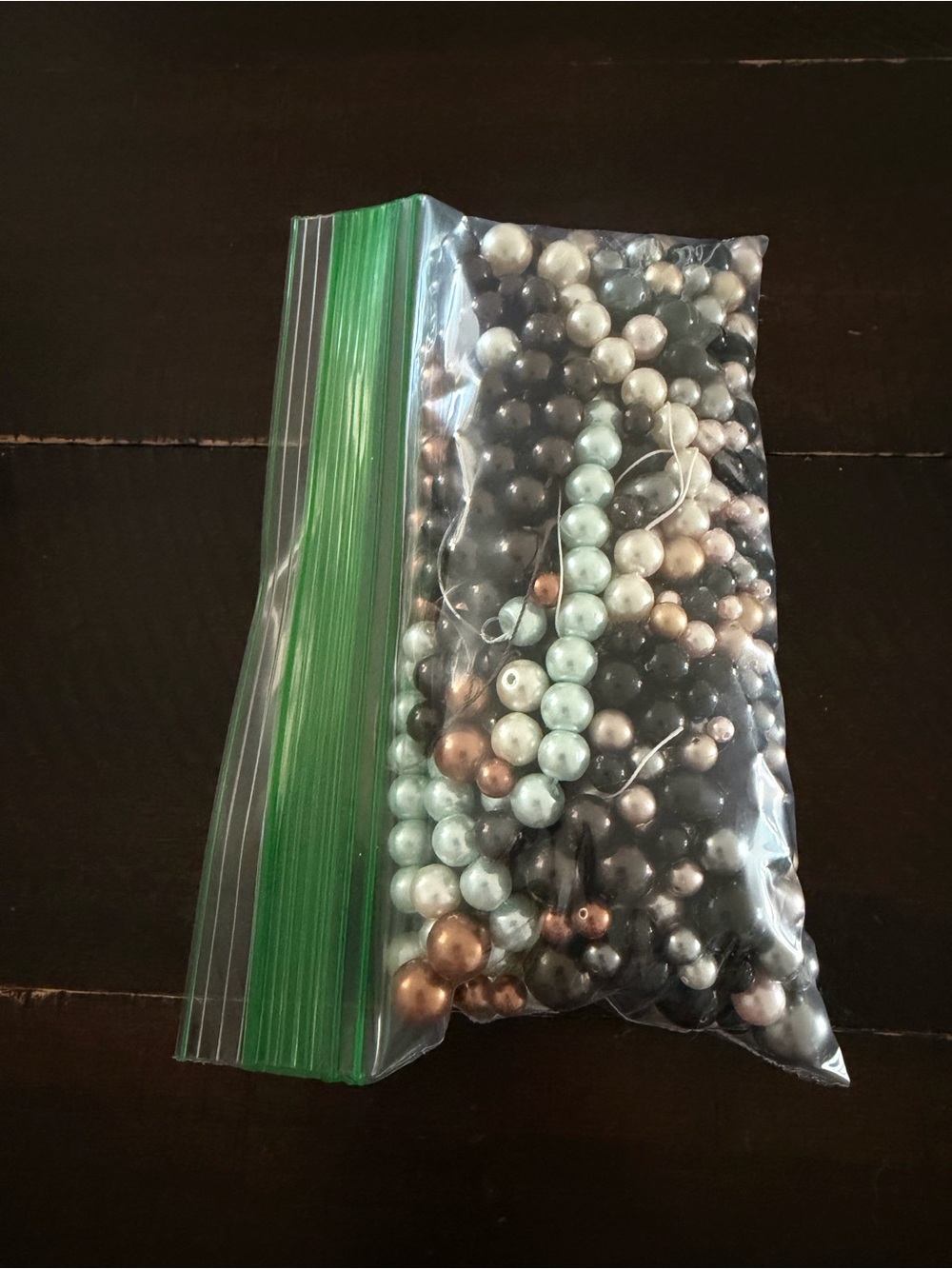 Glass Pearl Beads - 1 pound